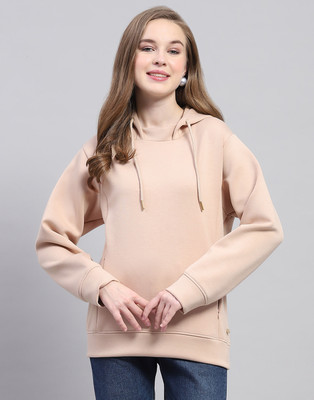 MONTE CARLO Full Sleeve Solid Women Sweatshirt