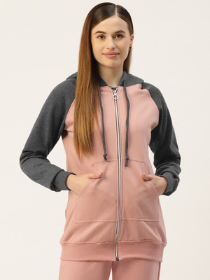 BRINNS Full Sleeve Color Block Women Sweatshirt