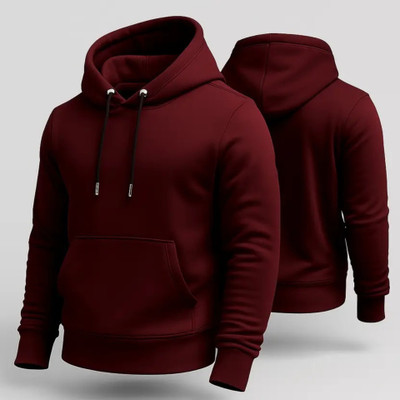 Nexcy Full Sleeve Solid Men Sweatshirt