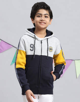 MONTE CARLO Full Sleeve Printed Boys Sweatshirt
