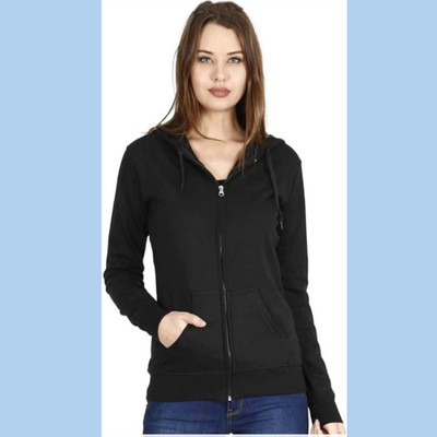 CitySquad Full Sleeve Solid Women Sweatshirt