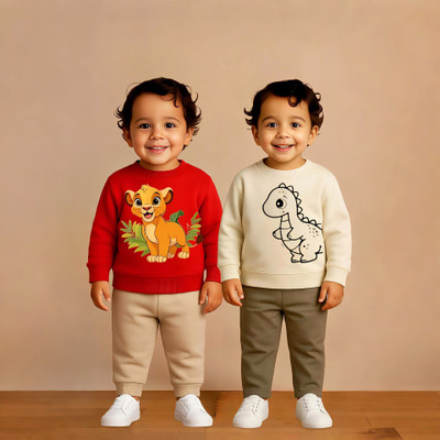FASTCRY Full Sleeve Printed Baby Boys Sweatshirt