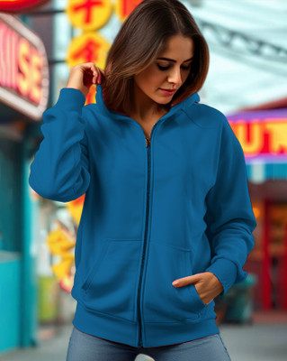 AOOSH Full Sleeve Solid Women Sweatshirt
