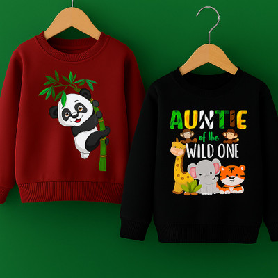 Purelegacy Full Sleeve Printed Boys & Girls Sweatshirt