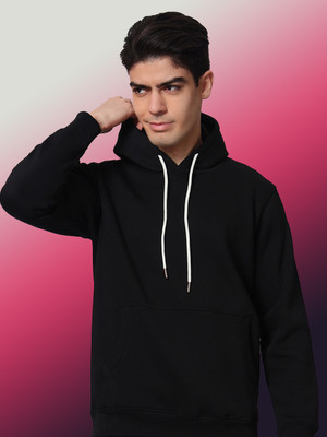 OBAAN Full Sleeve Solid Men Sweatshirt