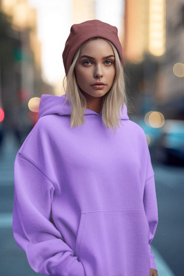 COLOR CAPITAL Full Sleeve Solid Women Sweatshirt