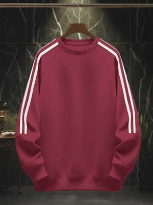FashionAndYOUTH Full Sleeve Striped Men Sweatshirt