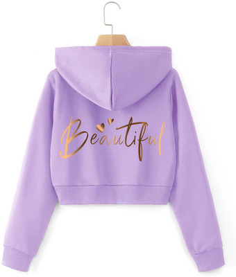 PRAVAHA Full Sleeve Graphic Print Women Reversible Sweatshirt