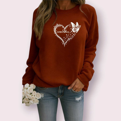 Fluffy Enterprise Full Sleeve Solid Women Sweatshirt