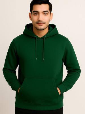 Ullas Full Sleeve Solid Men Sweatshirt