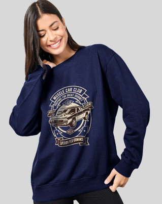 ENITOR Full Sleeve Printed Women Sweatshirt
