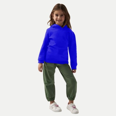 Rad prix Full Sleeve Solid Girls Sweatshirt