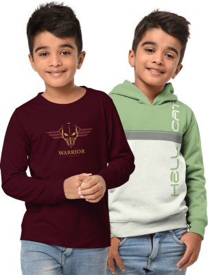 Hellcat Full Sleeve Printed Boys Sweatshirt