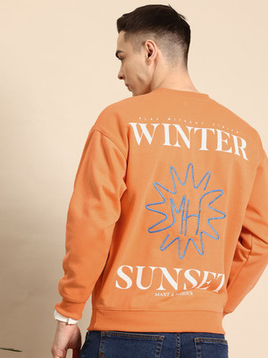 Mast & Harbour Full Sleeve Printed Men Sweatshirt