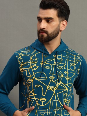 Merriment Full Sleeve Printed Men Sweatshirt