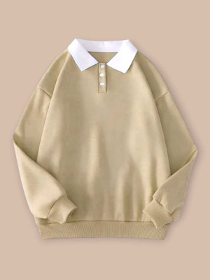 Faisalgarments Full Sleeve Solid Women Sweatshirt