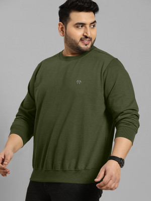 Triptee Full Sleeve Solid Men Sweatshirt