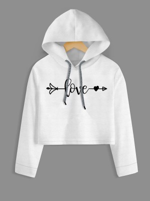 TOPTUDE Full Sleeve Printed Girls Sweatshirt