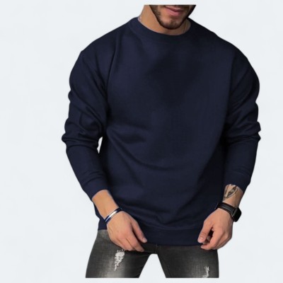 Magneto Full Sleeve Solid Men Sweatshirt