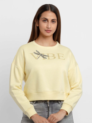 Status Quo Full Sleeve Printed Women Sweatshirt