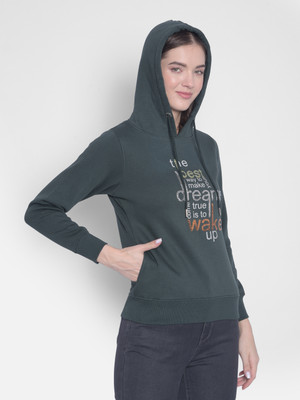CRIMSOUNE CLUB Full Sleeve Self Design Women Sweatshirt