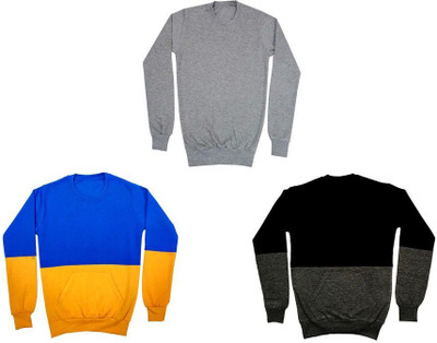 AE Trends Full Sleeve Solid Boys Sweatshirt