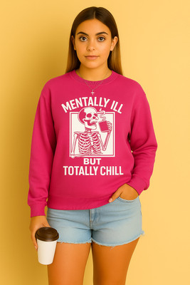 KASHIAN Full Sleeve Printed Women Sweatshirt