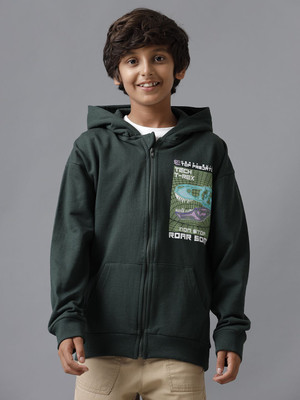 Under Fourteen Only Full Sleeve Printed Boys Sweatshirt