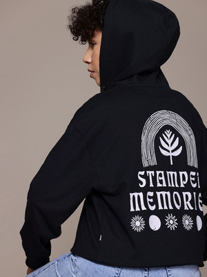 Roadster Full Sleeve Printed Women Sweatshirt