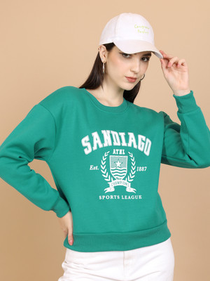 Tokyo Talkies Full Sleeve Printed Women Sweatshirt