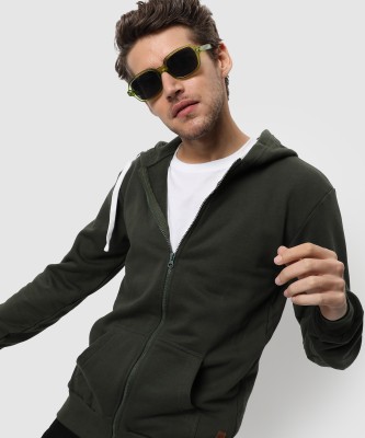 CAMPUS SUTRA Full Sleeve Solid Men Sweatshirt