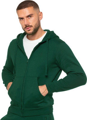 PicPok Full Sleeve Solid Men Sweatshirt