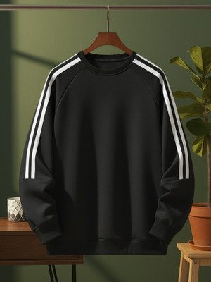 FashionAndYOUTH Full Sleeve Striped Men Sweatshirt
