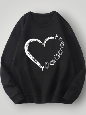 Draxstar Premi Full Sleeve Printed Women Sweatshirt