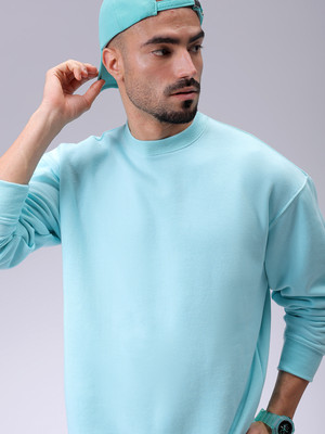 The Indian Garage Co. Full Sleeve Solid Men Sweatshirt