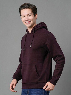 R Creation Full Sleeve Solid Men Sweatshirt