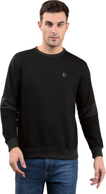 Dollar Full Sleeve Solid Men Sweatshirt