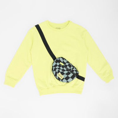 Pantaloons Junior Full Sleeve Solid Boys Sweatshirt