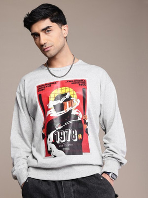 Roadster Full Sleeve Graphic Print Men Sweatshirt