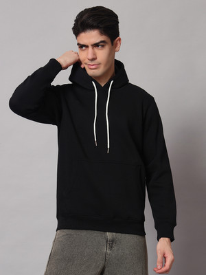 OBAAN Full Sleeve Solid Men Sweatshirt
