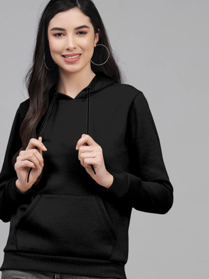 METRONAUT Full Sleeve Solid Women Sweatshirt