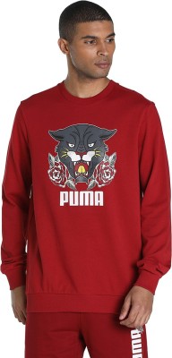 PUMA Full Sleeve Solid Men Sweatshirt