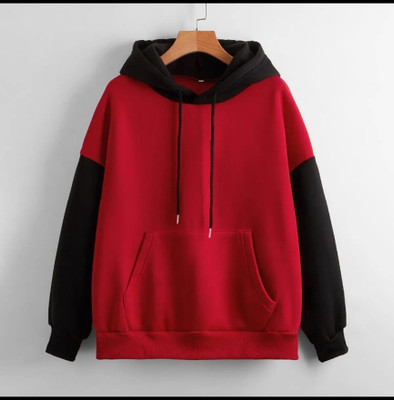 HARPITA Full Sleeve Color Block Men & Women Sweatshirt