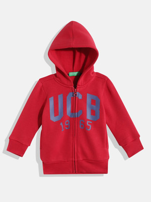United Colors of Benetton Full Sleeve Printed Boys Sweatshirt
