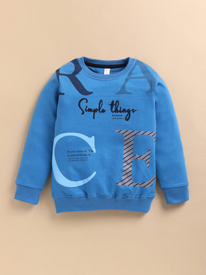 Ginie Full Sleeve Printed Boys Sweatshirt