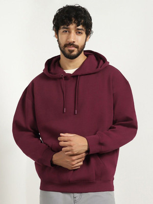 SPOWEARY Full Sleeve Solid Men Sweatshirt