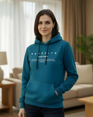flyind Full Sleeve Printed Women Sweatshirt