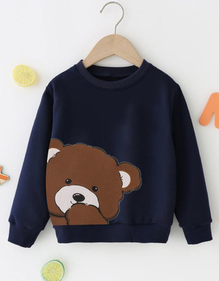 psv fashion Full Sleeve Graphic Print Baby Boys & Baby Girls Sweatshirt