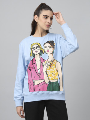 THE DRY STATE Full Sleeve Graphic Print Women Sweatshirt
