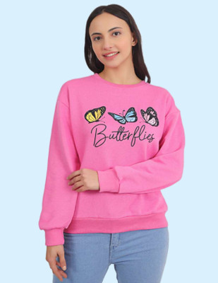 Veins Fashion Full Sleeve Printed Women Sweatshirt